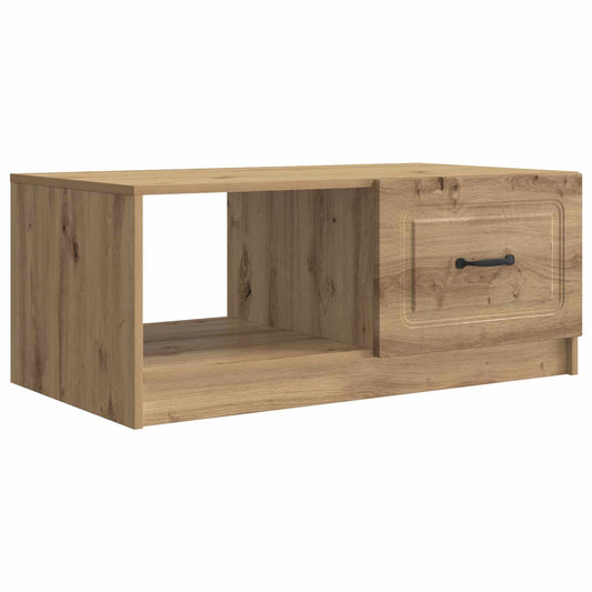 Dohányzóasztal Kézműves Tölgy 90 x 50 x 37 cm Szerelt Fa