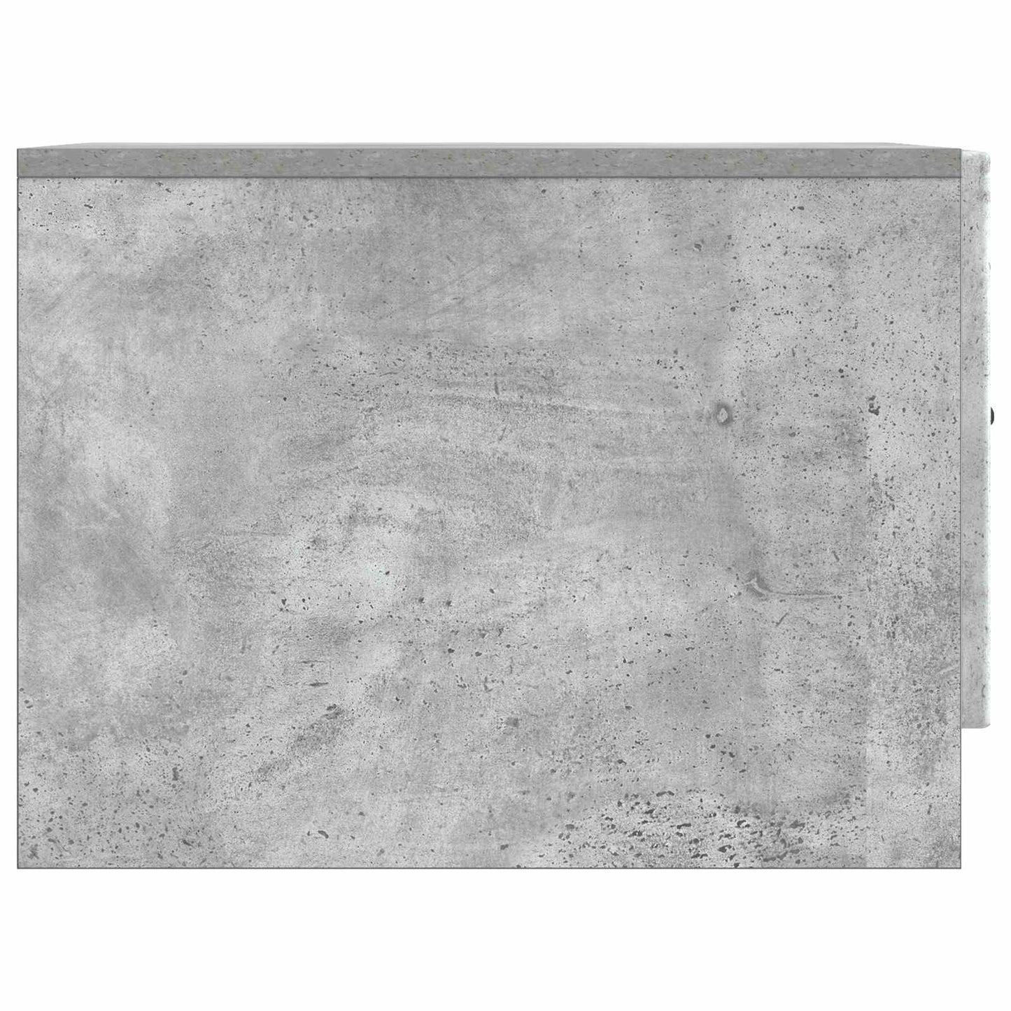 Dohányzóasztal fiókkal Betonszürke 49 x 50 x 37 cm Szerelt Fa