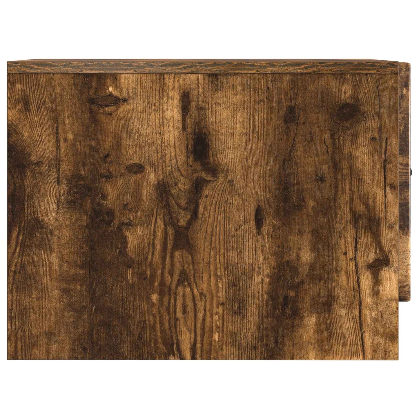 Dohányzóasztal fiókkal Füstös Tölgy 49 x 50 x 37 cm Szerelt Fa