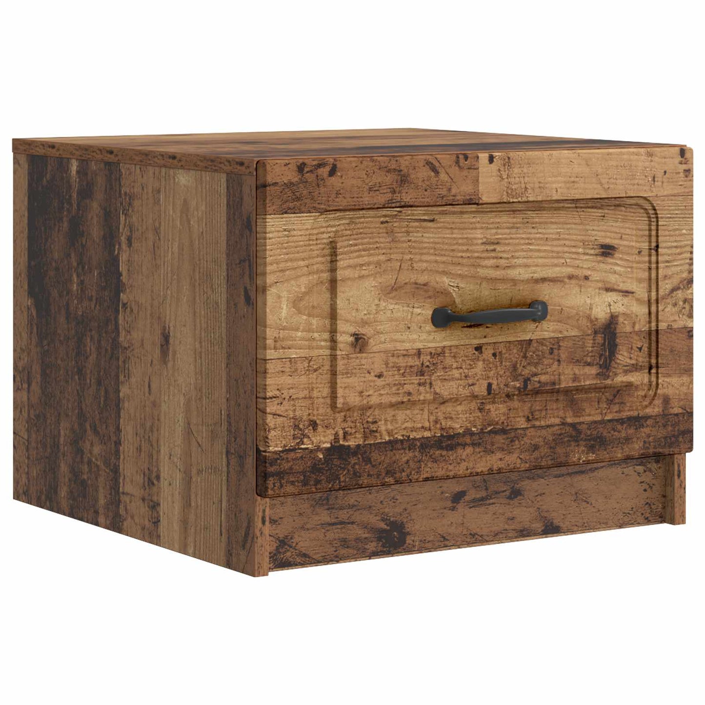 Dohányzóasztal fiókkal Antik Fa 49 x 50 x 37 cm Szerelt Fa