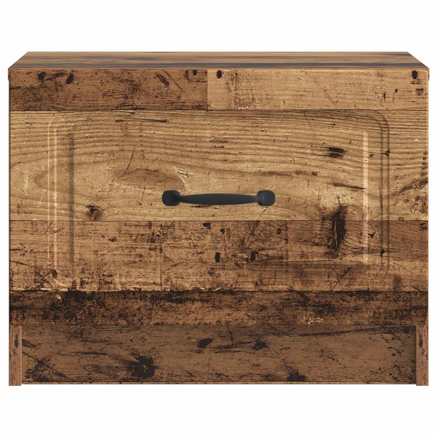 Dohányzóasztal fiókkal Antik Fa 49 x 50 x 37 cm Szerelt Fa