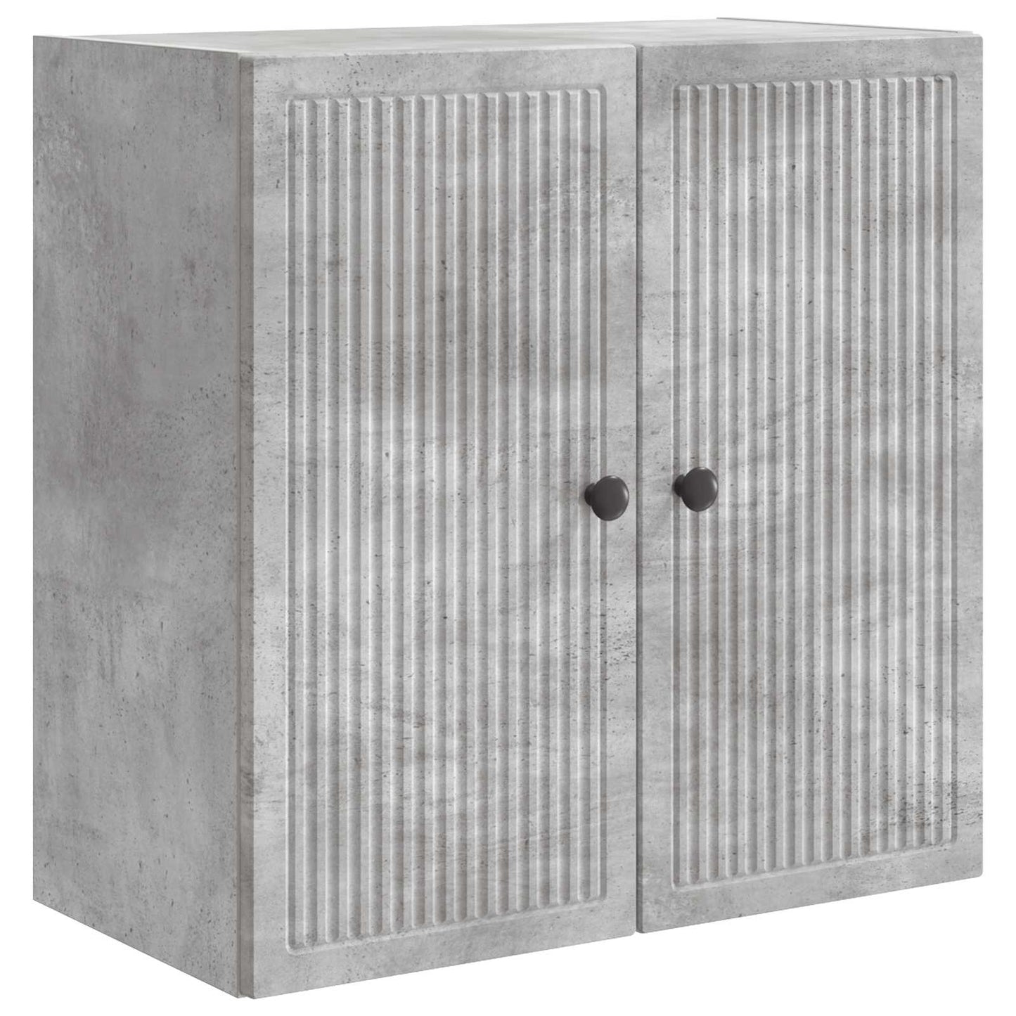 Fali szekrény Betonszürke 59 x 31 x 60 cm Szerelt Fa