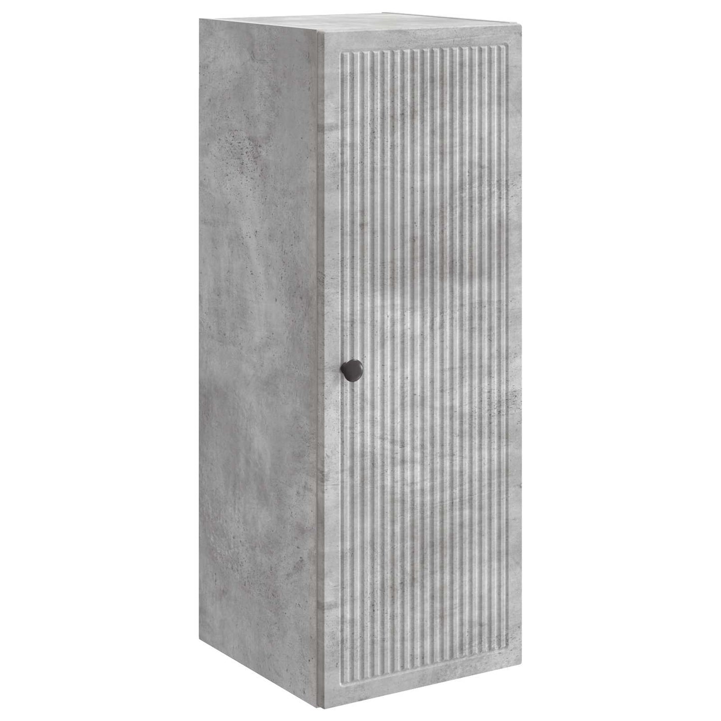Fali szekrény Betonszürke 33 x 34,5 x 90 cm Szerelt Fa