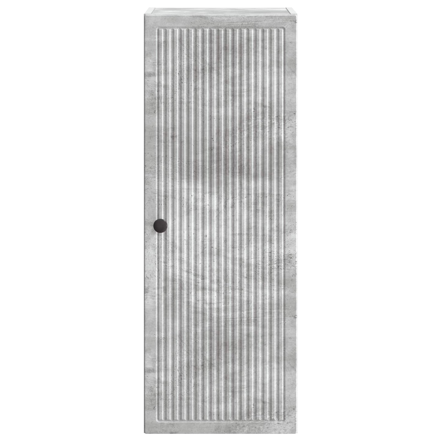 Fali szekrény Betonszürke 33 x 34,5 x 90 cm Szerelt Fa