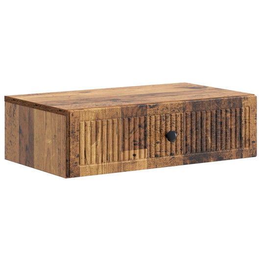 Fali oldaltábla Antik Fa 59 x 34,5 x 17 cm Szerelt Fa