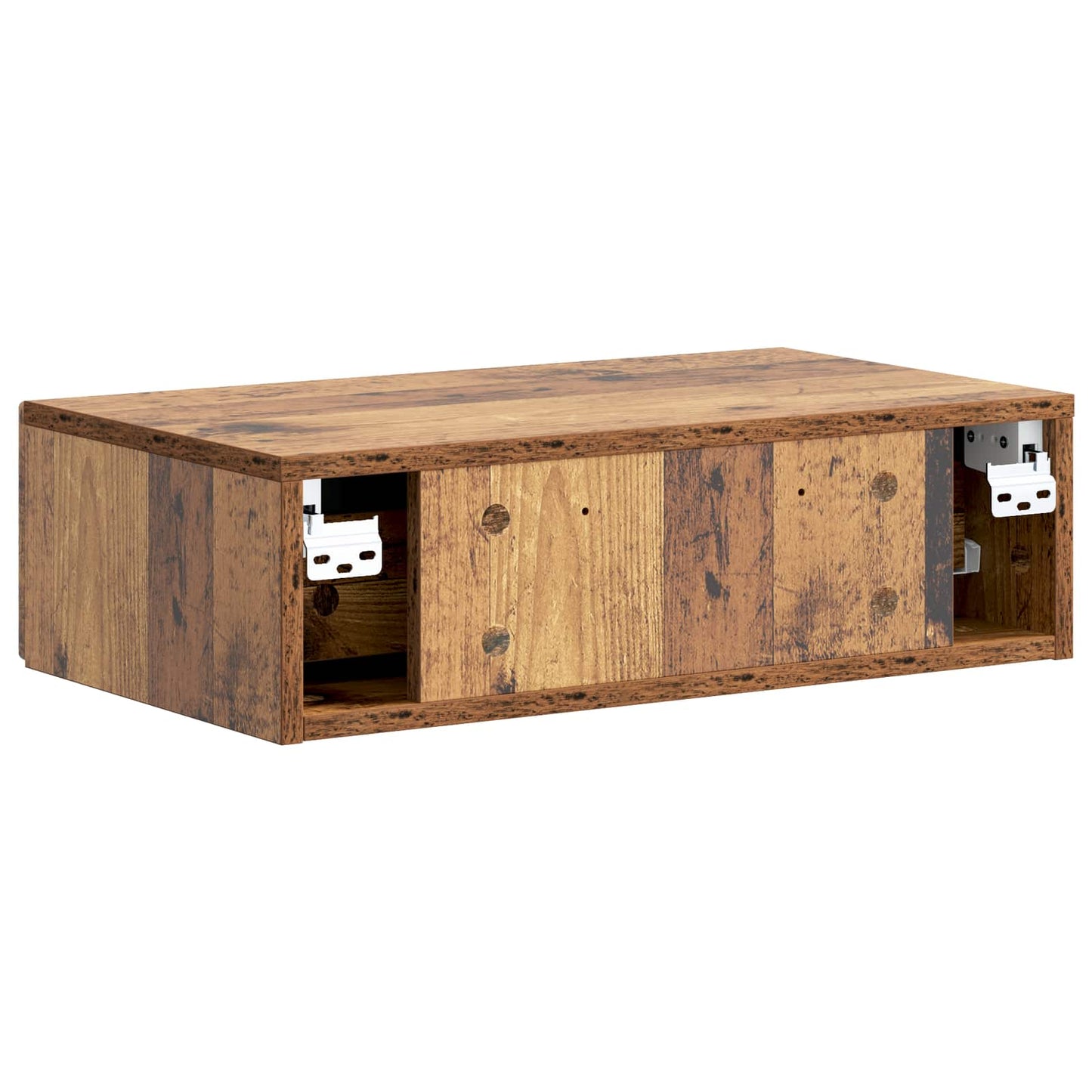 Fali oldaltábla Antik Fa 59 x 34,5 x 17 cm Szerelt Fa