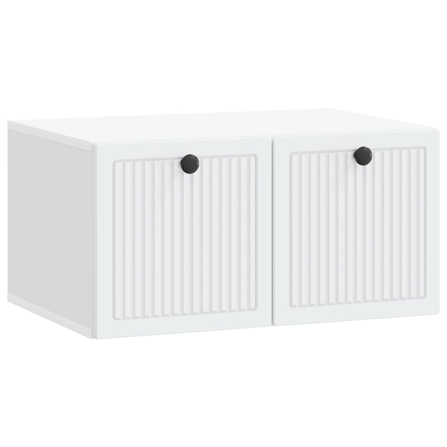 Fali TV szekrény Fehér 59,5 x 41 x 30 cm Szerelt Fa
