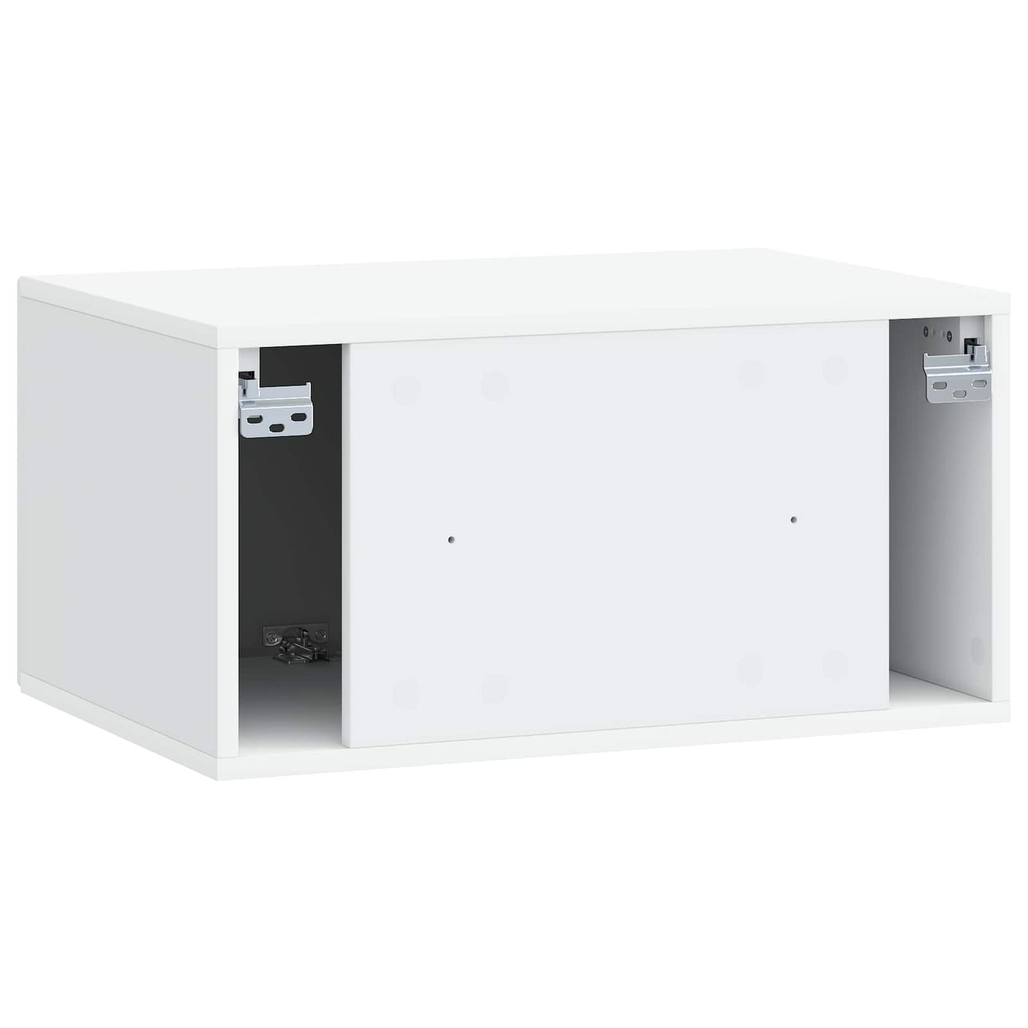 Fali TV szekrény Fehér 59,5 x 41 x 30 cm Szerelt Fa
