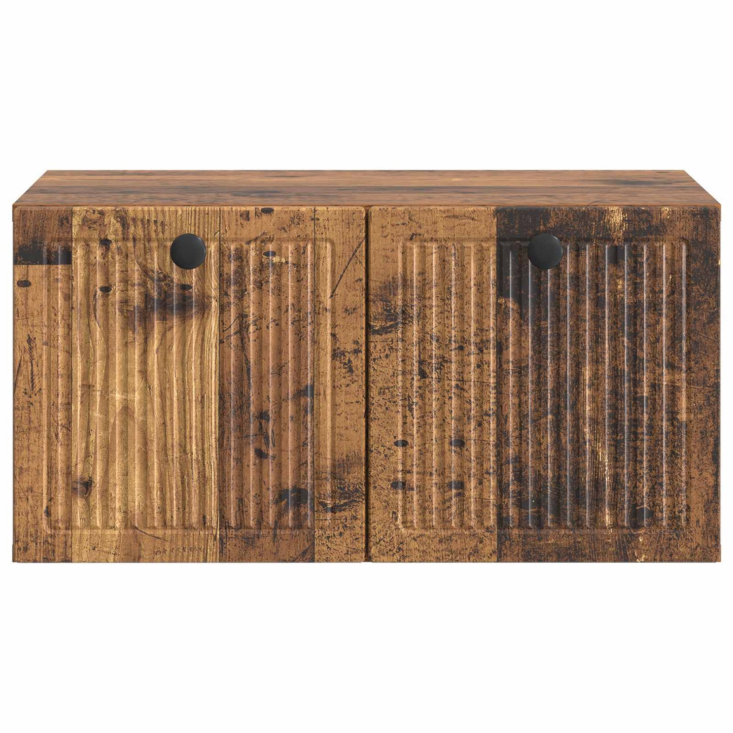 Fali TV szekrény Antik Fa 59,5 x 41 x 30 cm Szerelt Fa