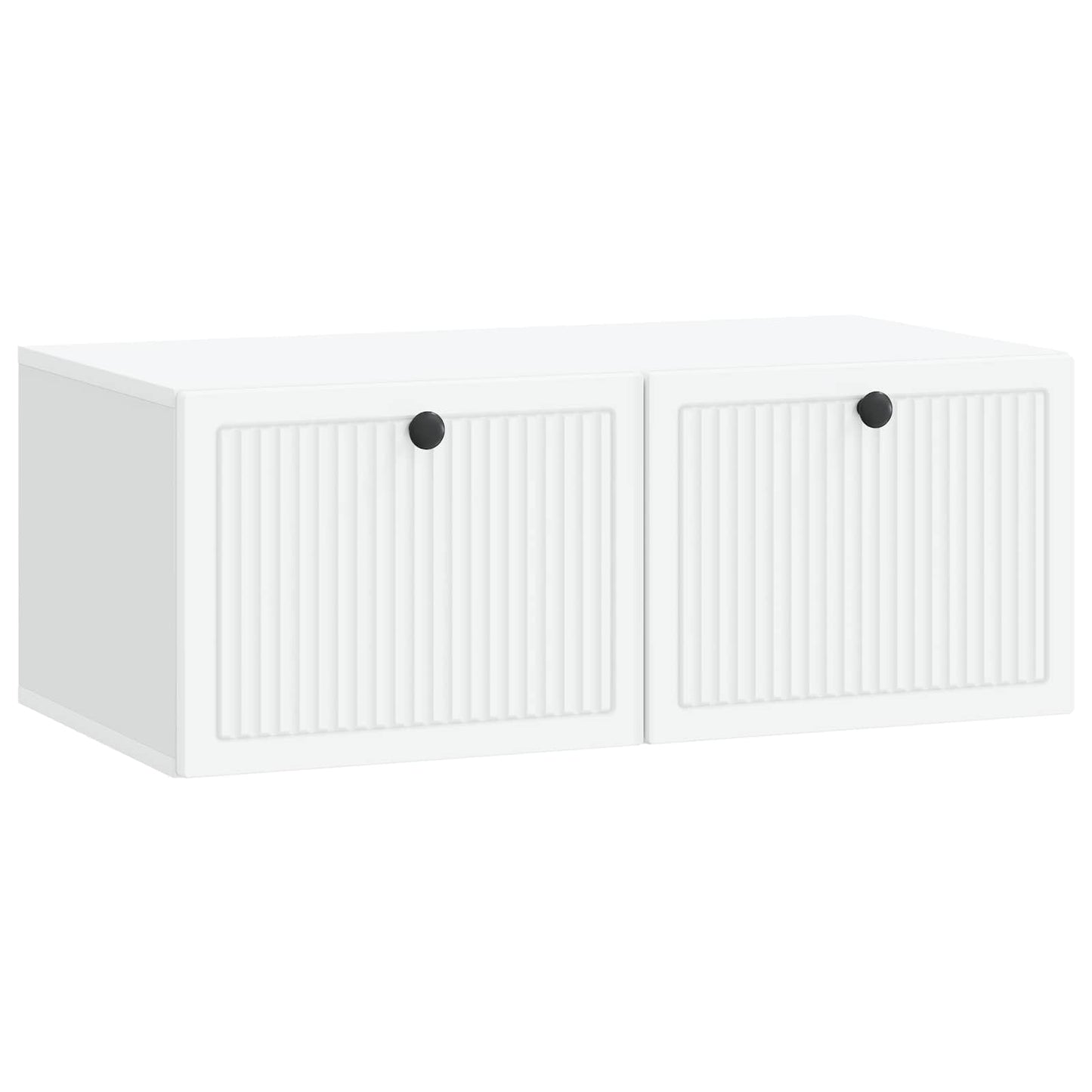 Fali TV szekrény Fehér 78,5 x 41 x 30 cm Szerelt Fa