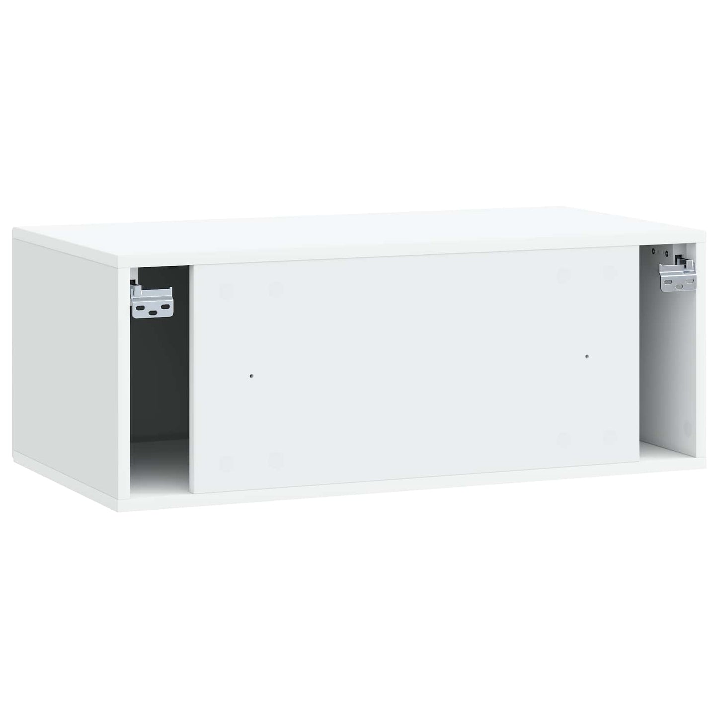 Fali TV szekrény Fehér 78,5 x 41 x 30 cm Szerelt Fa