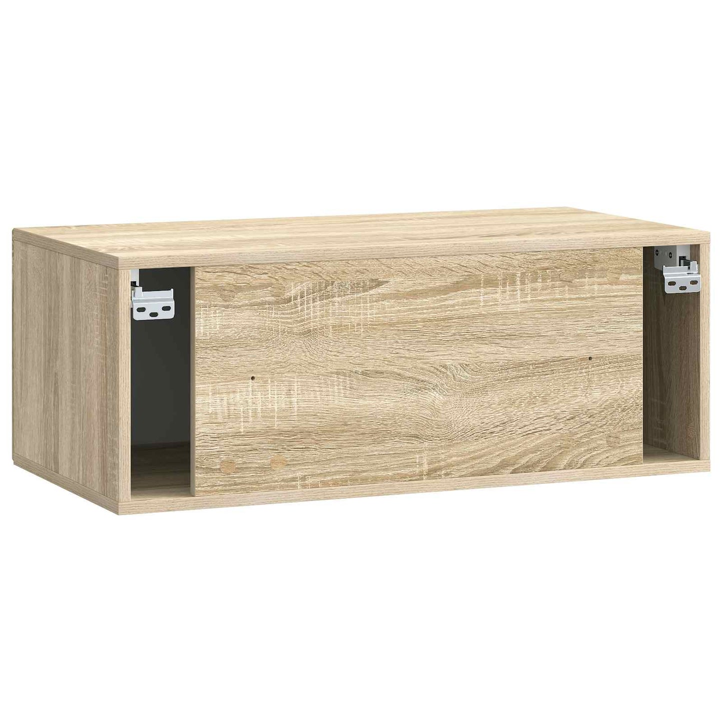 Fali TV szekrény Sonoma Tölgy 78,5 x 41 x 30 cm Szerelt Fa