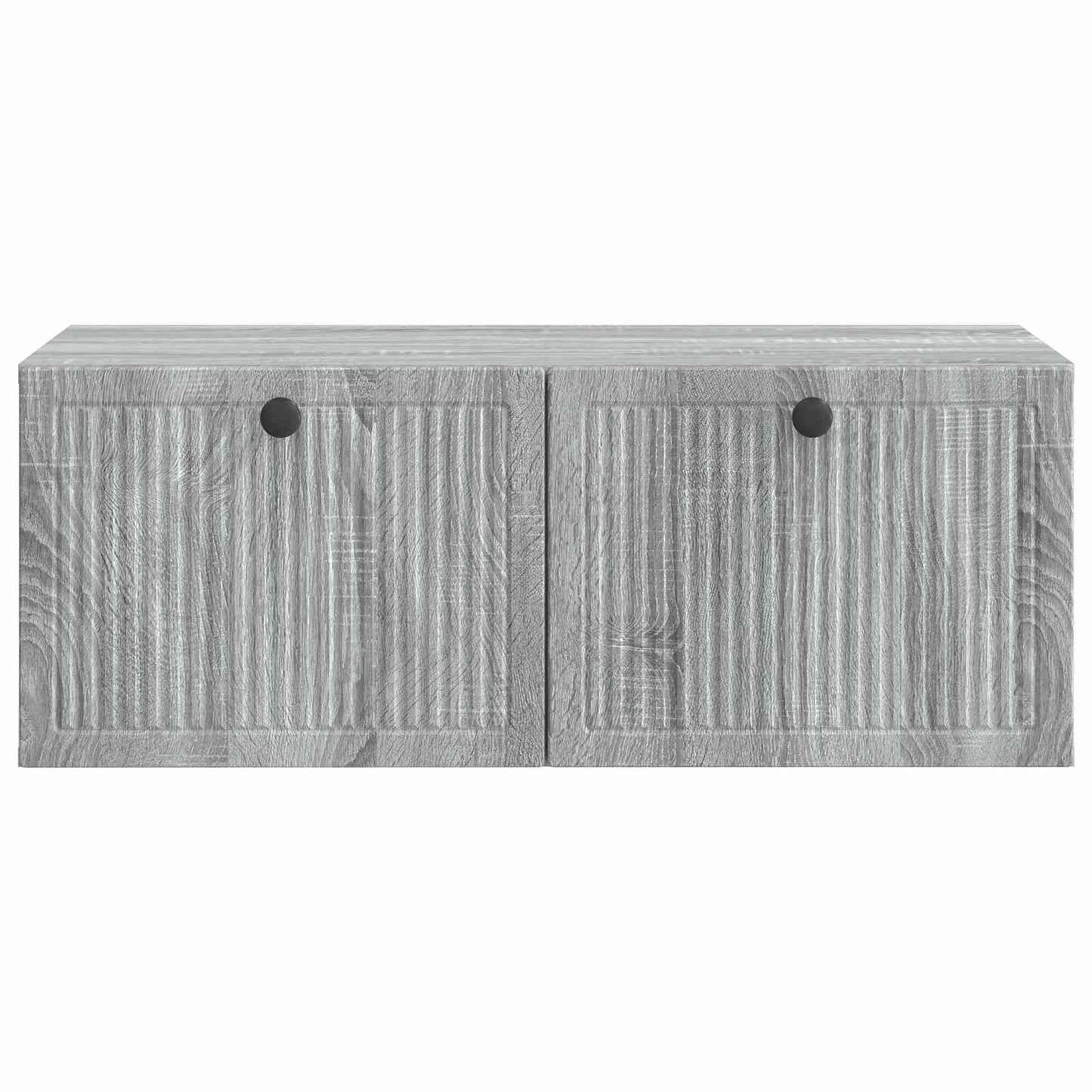 Fali TV szekrény Szürke Sonoma 78,5 x 41 x 30 cm Szerelt Fa