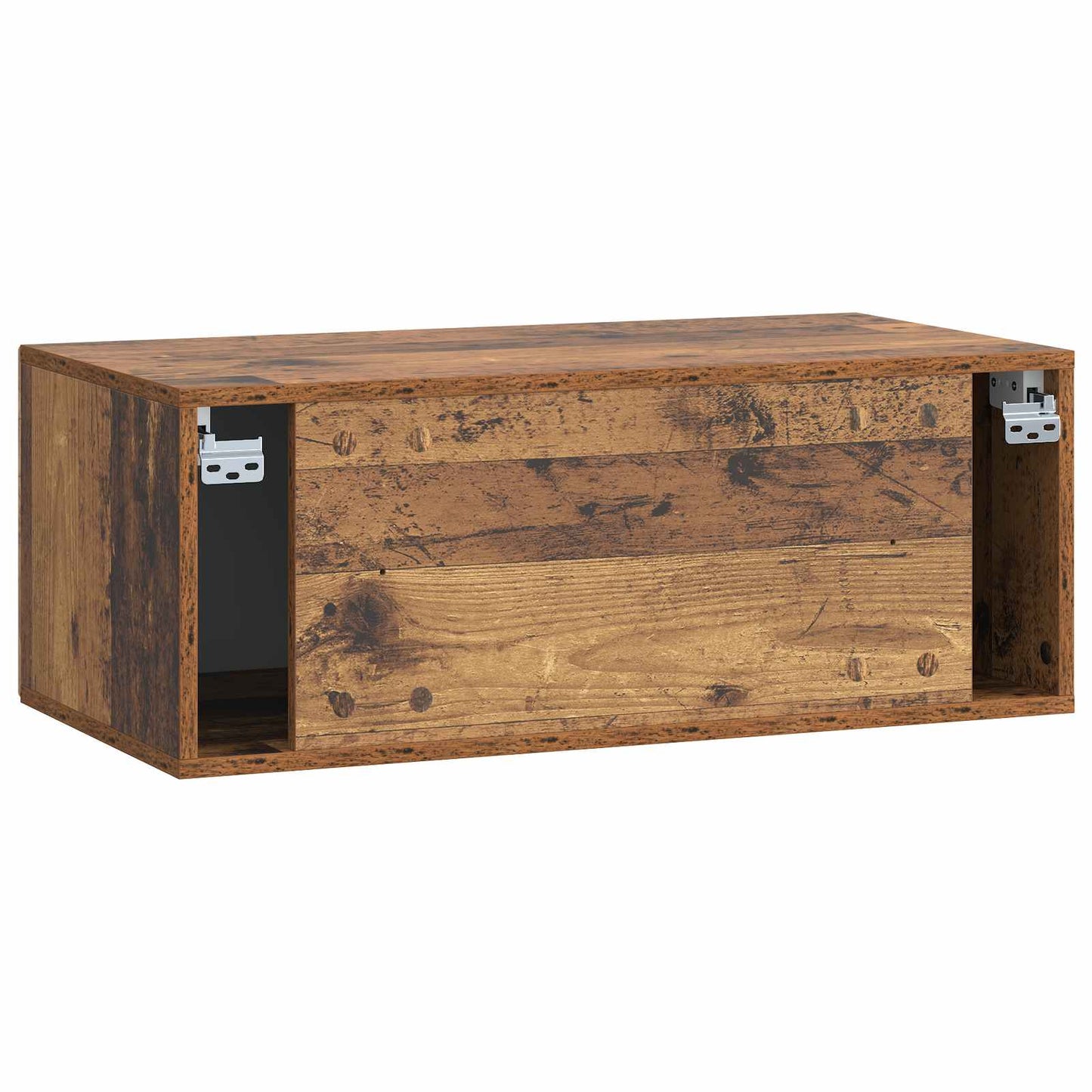 Fali TV szekrény Antik Fa 78,5 x 41 x 30 cm Szerelt Fa