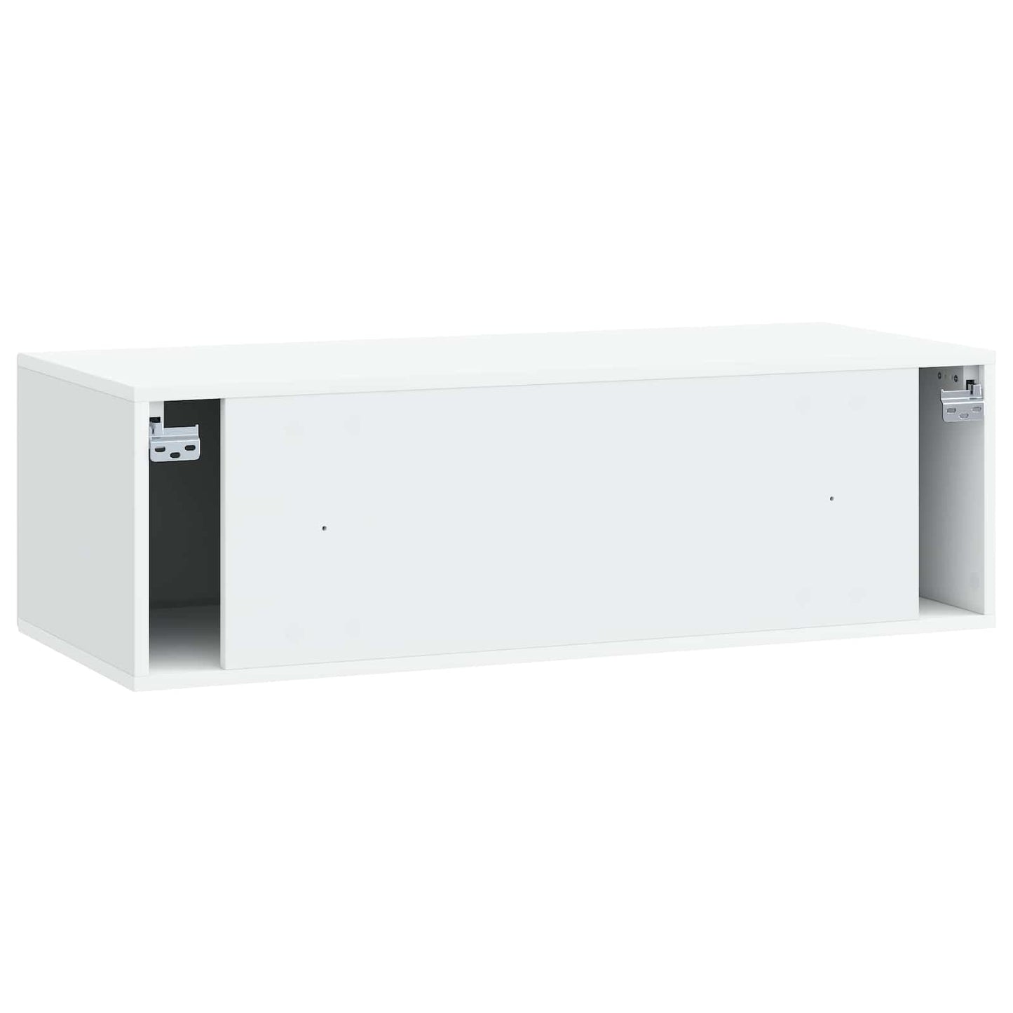 Fali TV szekrény Fehér 98 x 41 x 30 cm Szerelt Fa