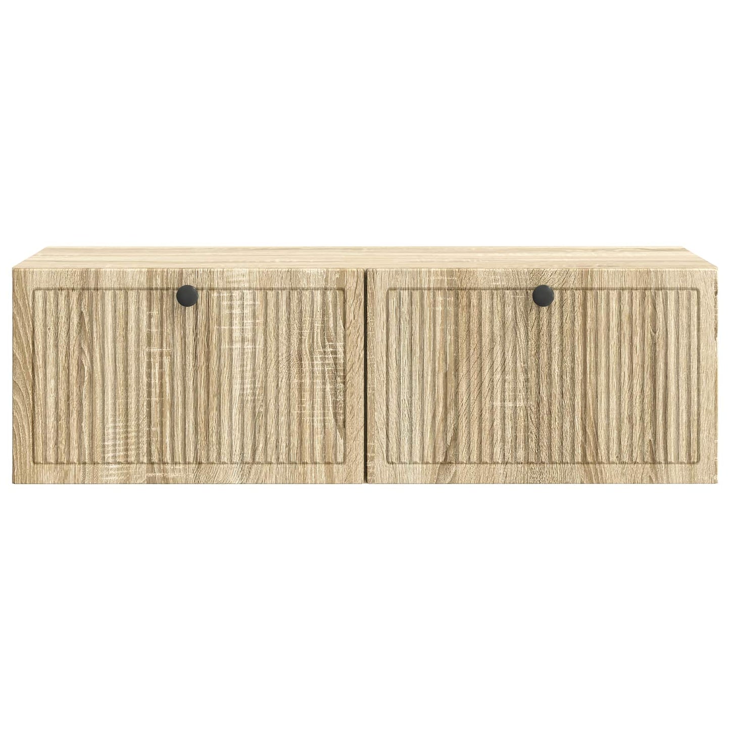 Fali TV szekrény Sonoma Tölgy 98 x 41 x 30 cm Szerelt Fa
