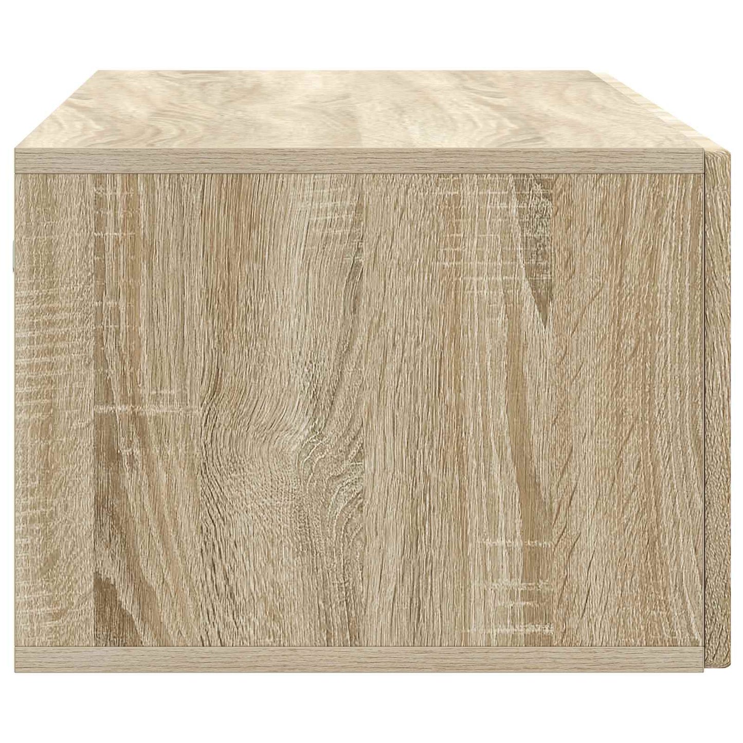 Fali TV szekrény Sonoma Tölgy 98 x 41 x 30 cm Szerelt Fa