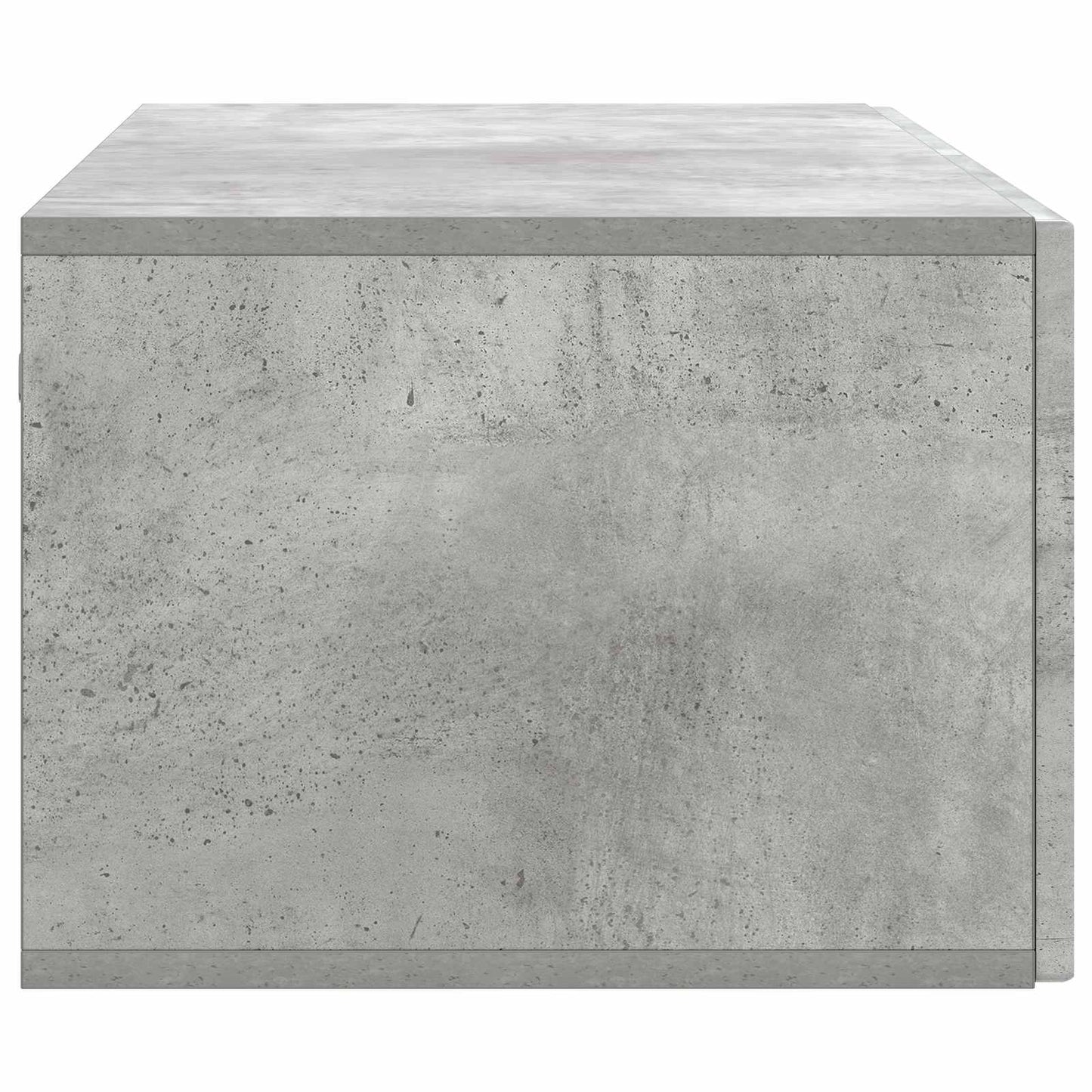 Fali TV szekrény Betonszürke 98 x 41 x 30 cm Szerelt Fa