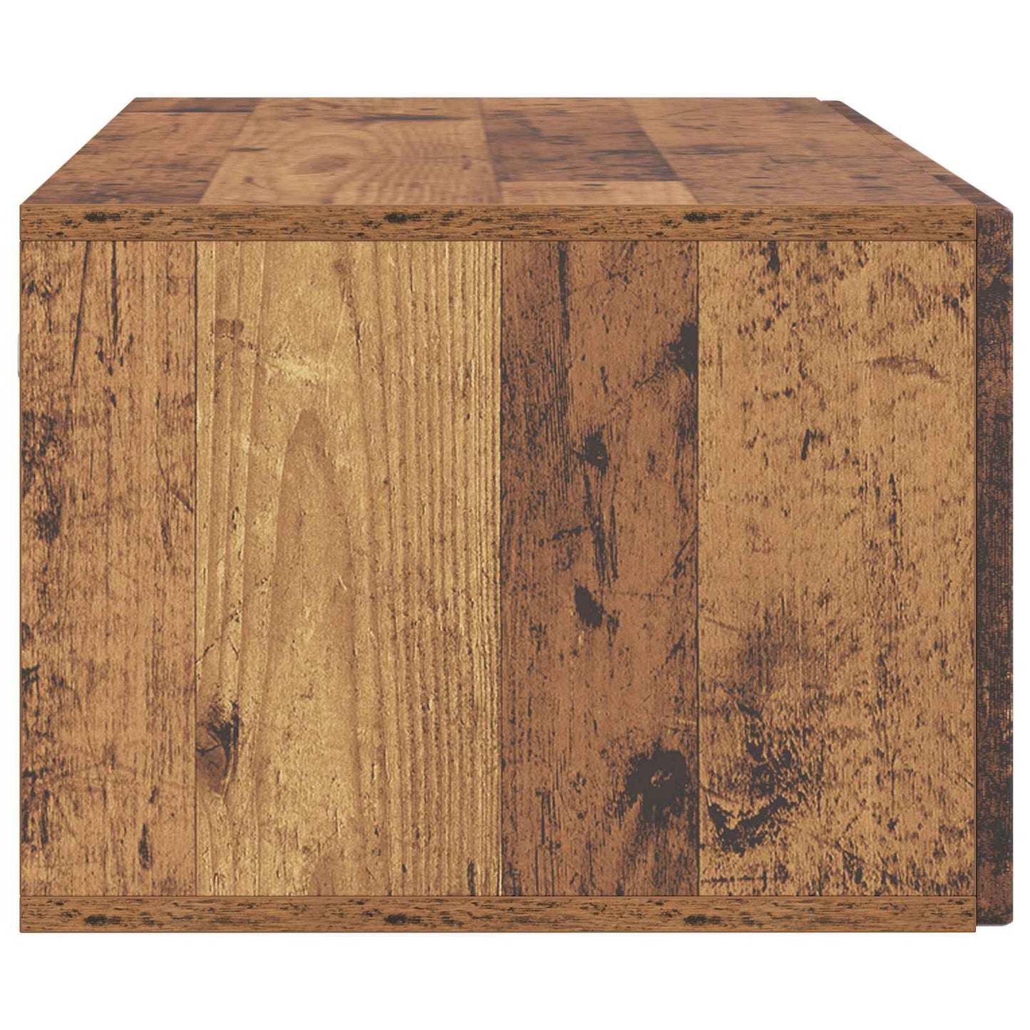 Fali TV szekrény Antik Fa 98 x 41 x 30 cm Szerelt Fa