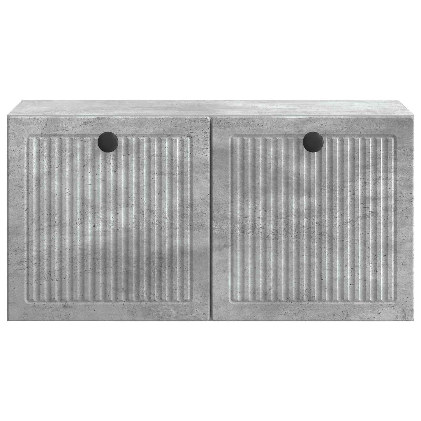 Fali TV szekrény Betonszürke 59,5 x 31 x 30 cm Szerelt Fa