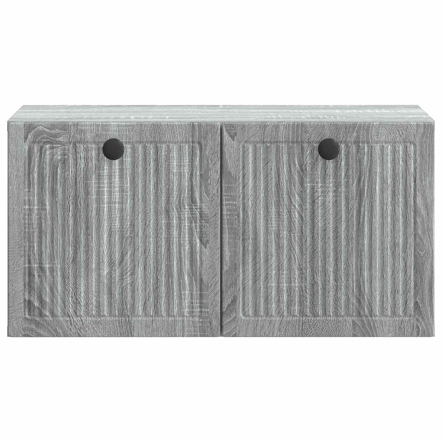 Fali TV szekrény Szürke Sonoma 59,5 x 31 x 30 cm Szerelt Fa