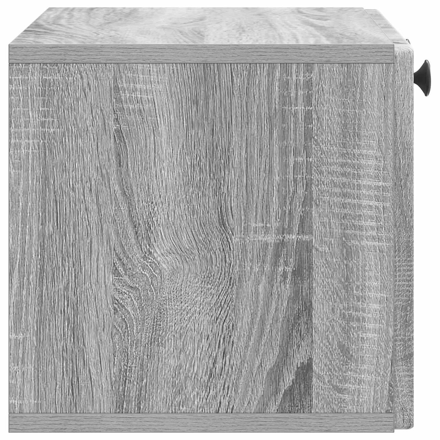 Fali TV szekrény Szürke Sonoma 59,5 x 31 x 30 cm Szerelt Fa