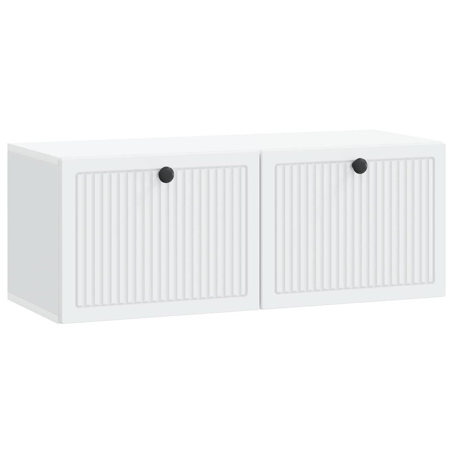 Fali TV szekrény Fehér 78,5 x 31 x 30 cm Szerelt Fa