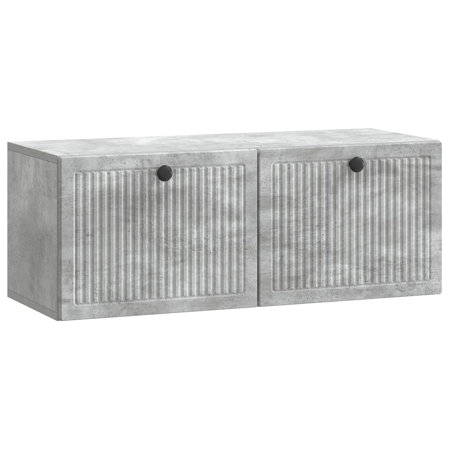 Fali TV szekrény Betonszürke 78,5 x 31 x 30 cm Szerelt Fa