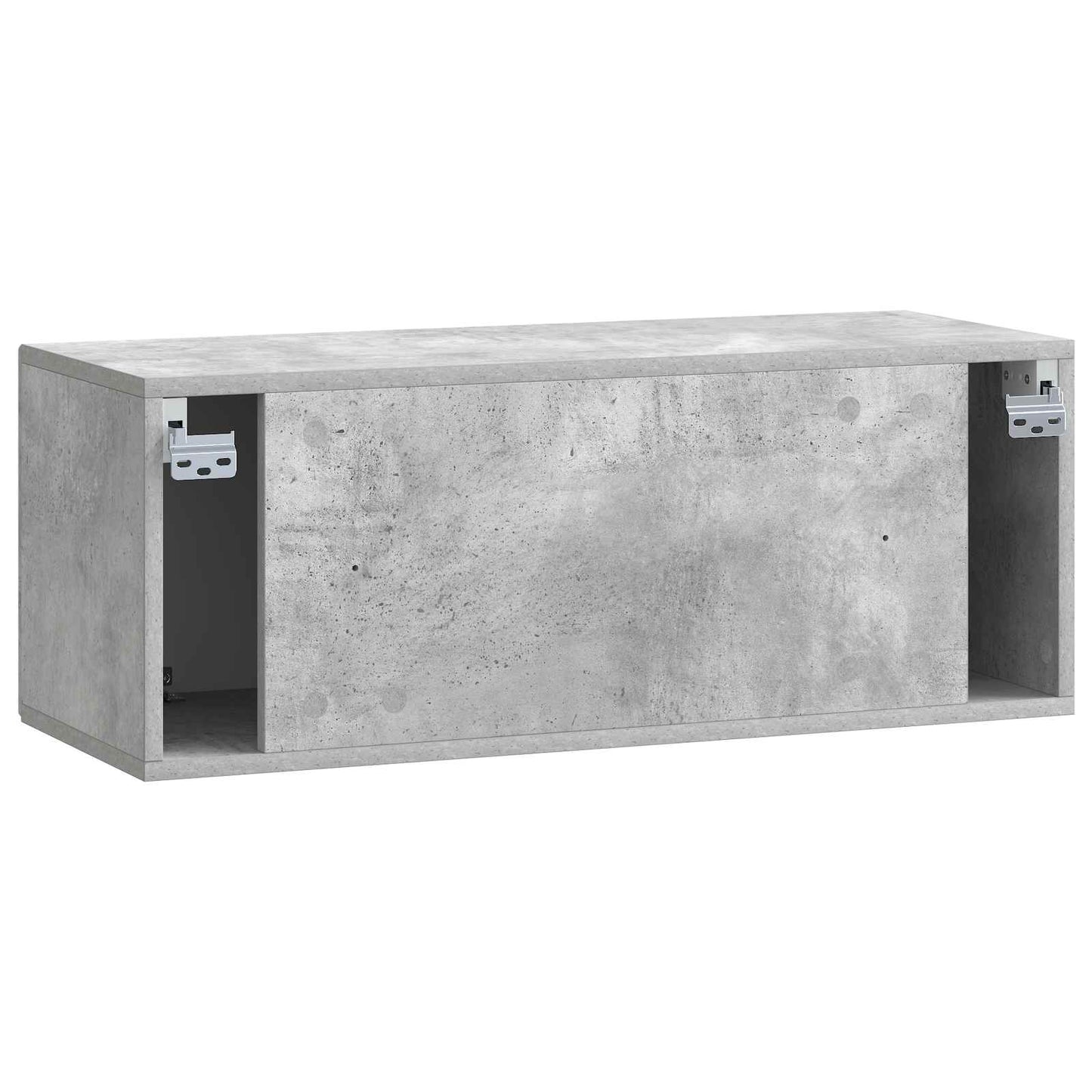 Fali TV szekrény Betonszürke 78,5 x 31 x 30 cm Szerelt Fa