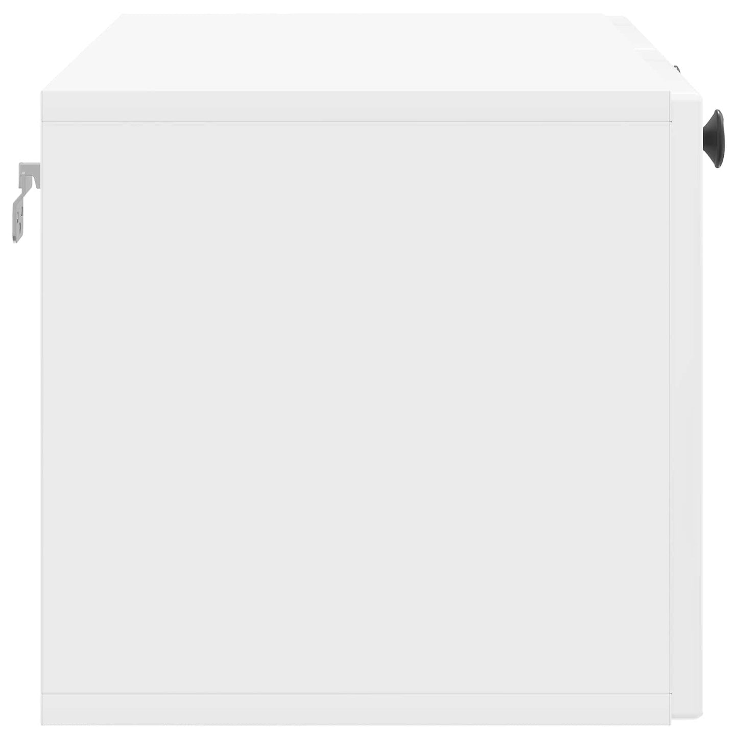 Fali TV szekrény Magasfényű Fehér 78,5 x 31 x 30 cm Szerelt Fa