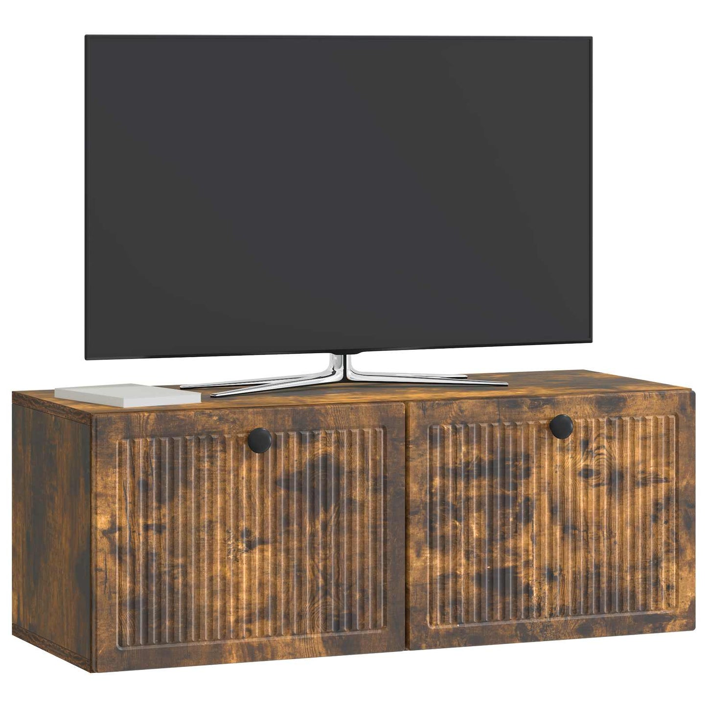 Fali TV szekrény Füstös Tölgy 78,5 x 31 x 30 cm Szerelt Fa