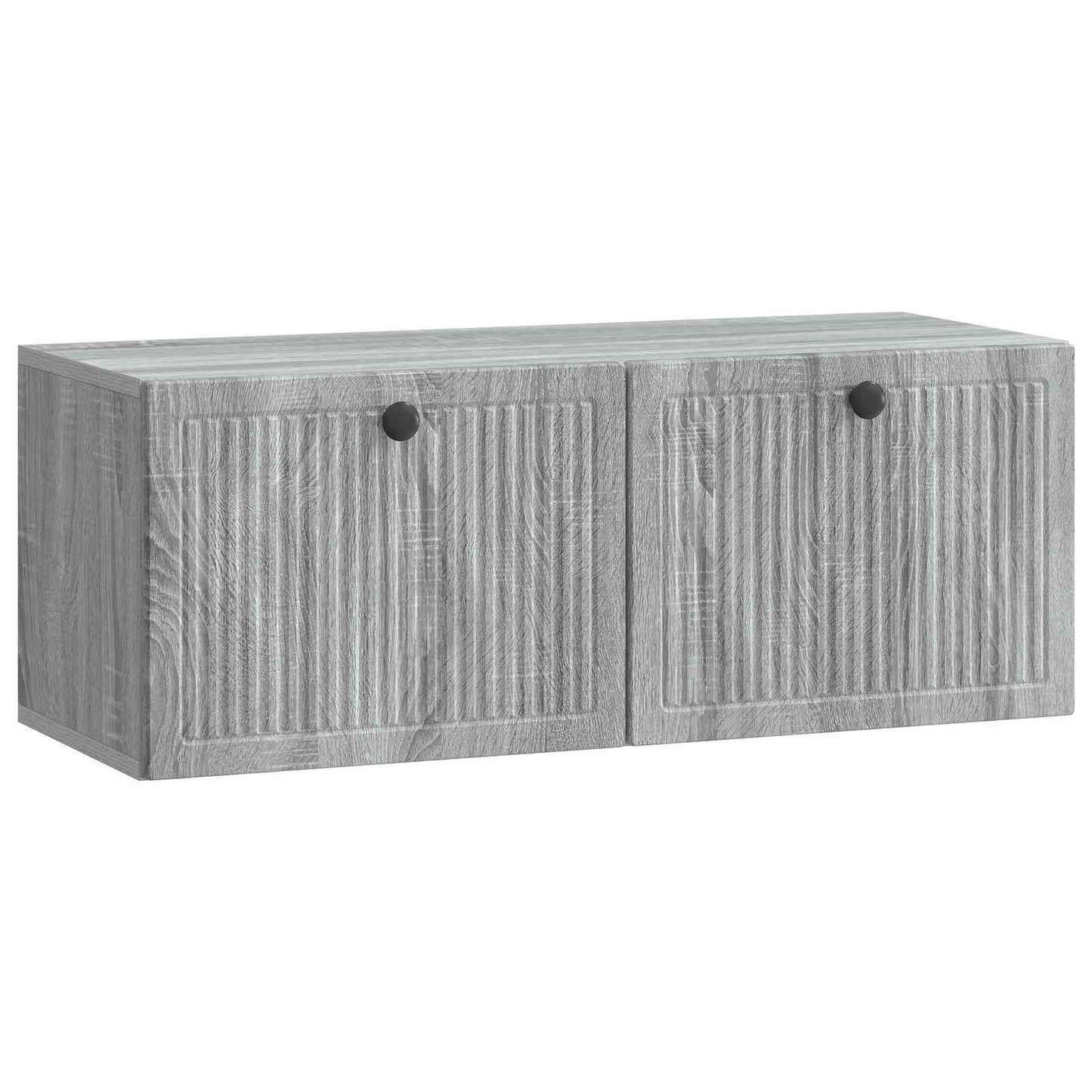 Fali TV szekrény Szürke Sonoma 78,5 x 31 x 30 cm Szerelt Fa