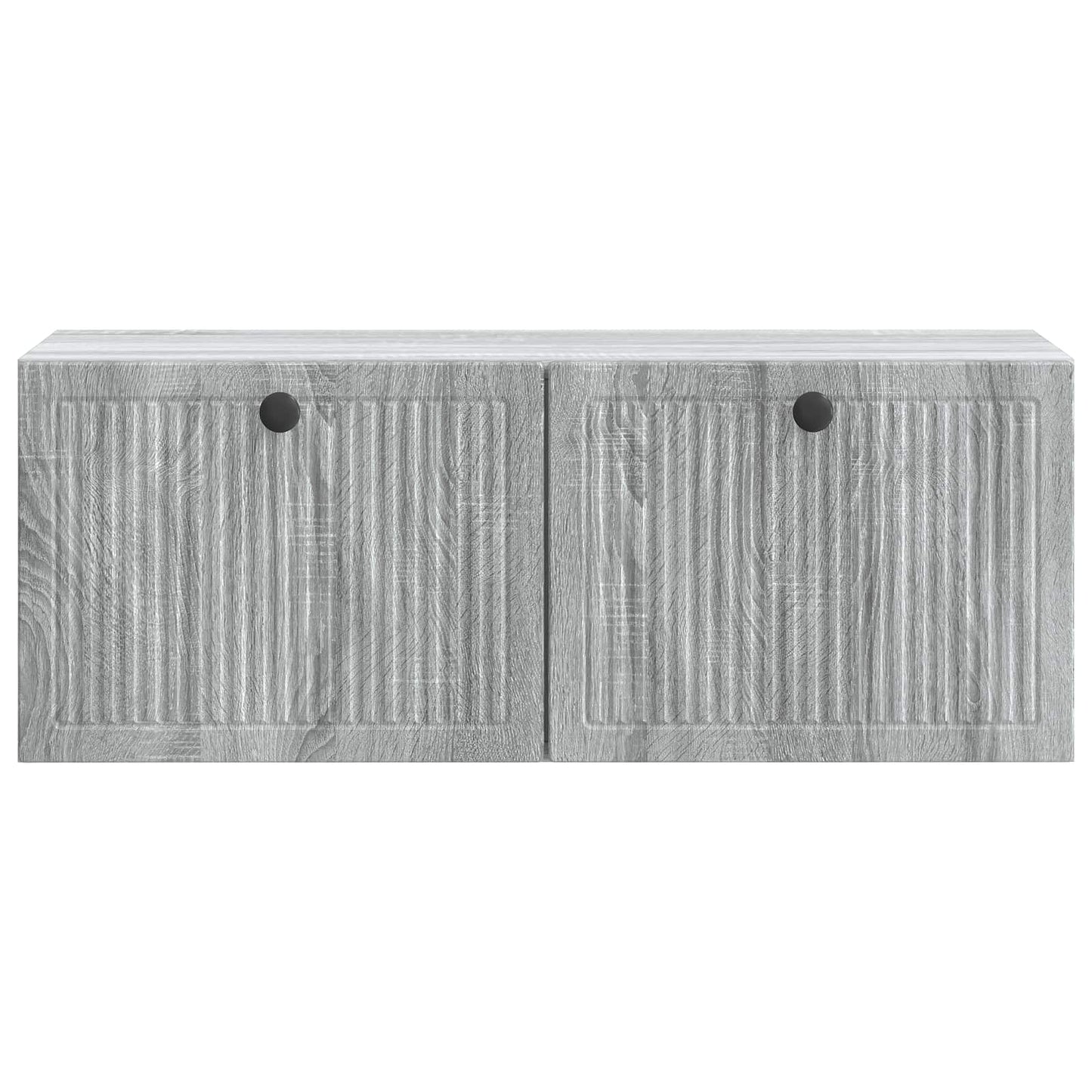 Fali TV szekrény Szürke Sonoma 78,5 x 31 x 30 cm Szerelt Fa