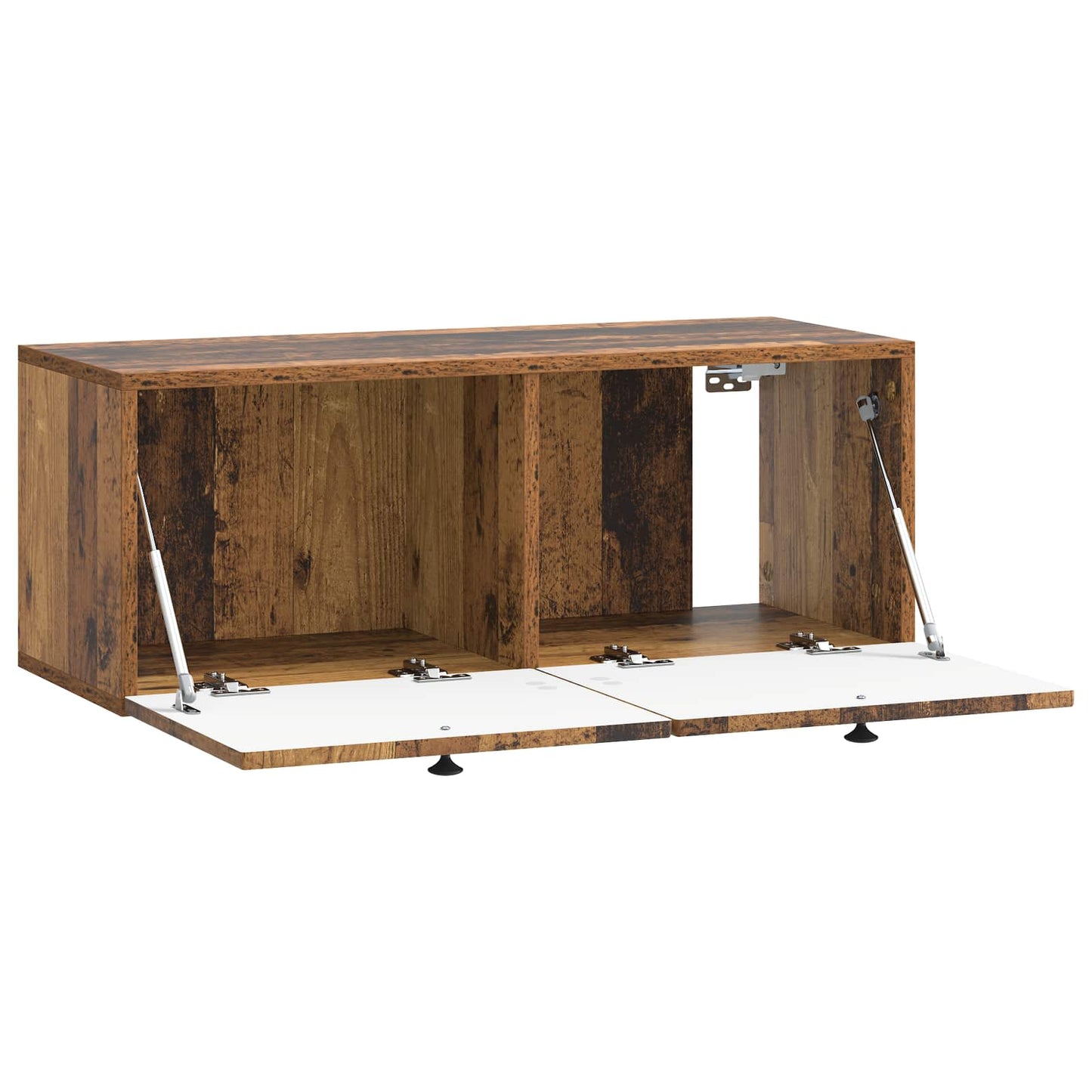 Fali TV szekrény Antik Fa 78,5 x 31 x 30 cm Szerelt Fa