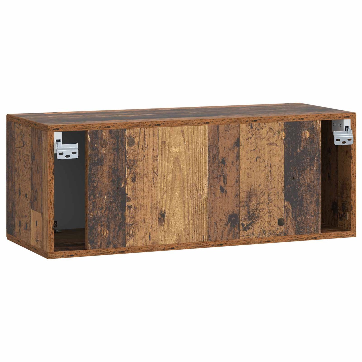 Fali TV szekrény Antik Fa 78,5 x 31 x 30 cm Szerelt Fa