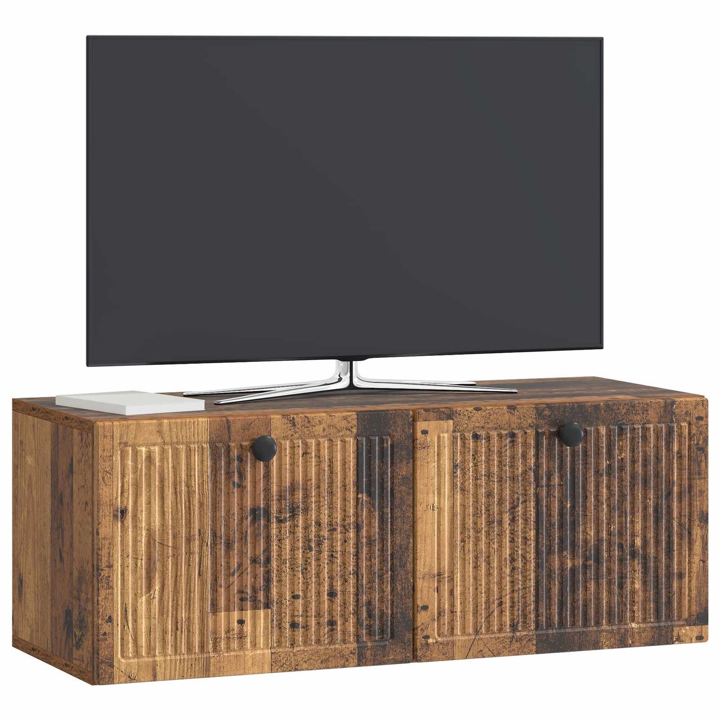 Fali TV szekrény Antik Fa 78,5 x 31 x 30 cm Szerelt Fa