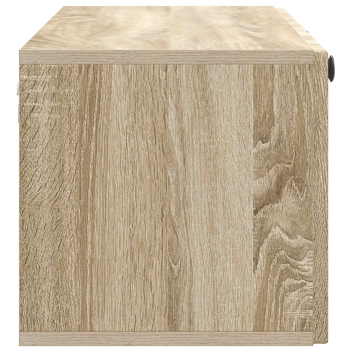 Fali TV szekrény Sonoma Tölgy 98 x 31 x 30 cm Szerelt Fa