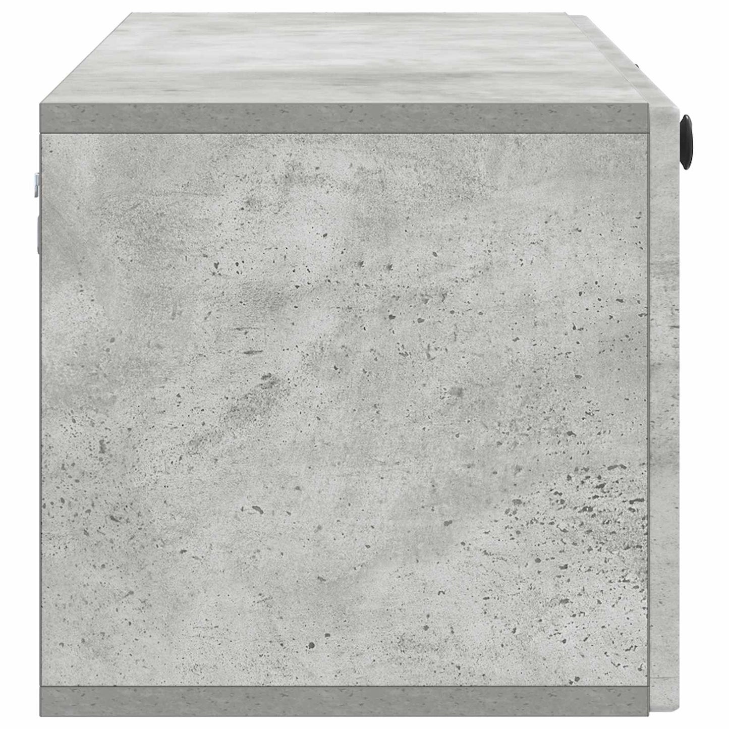 Fali TV szekrény Betonszürke 98 x 31 x 30 cm Szerelt Fa