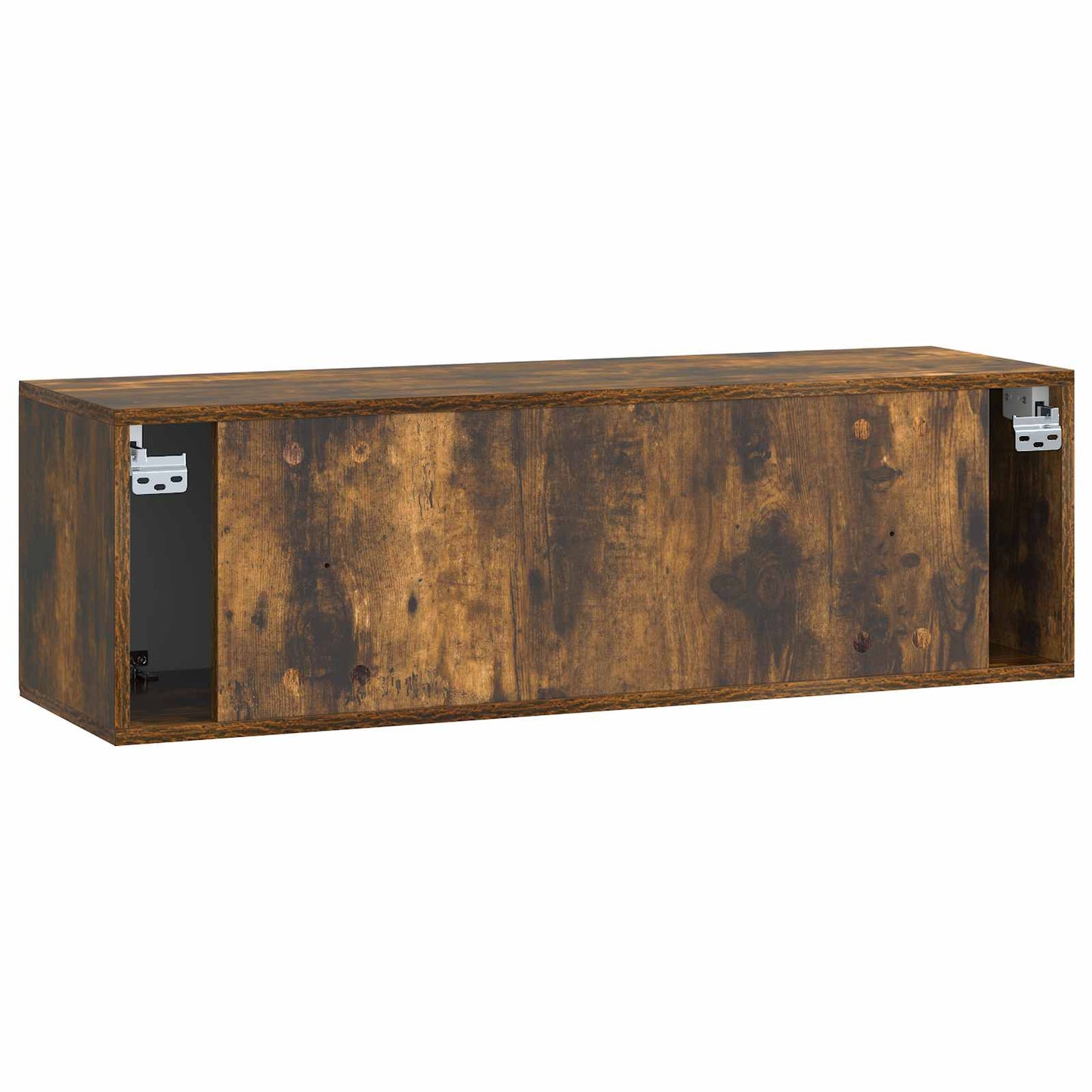 Fali TV szekrény Füstös Tölgy 98 x 31 x 30 cm Szerelt Fa