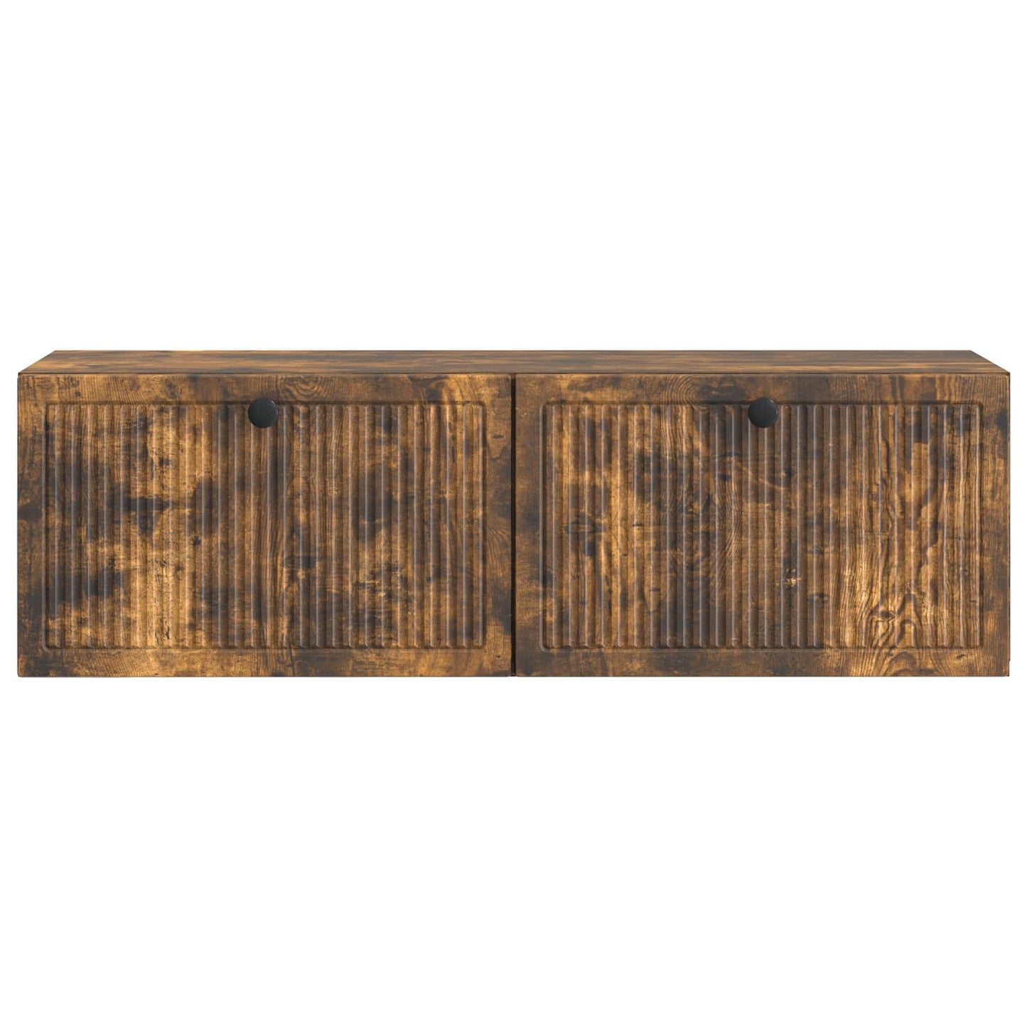Fali TV szekrény Füstös Tölgy 98 x 31 x 30 cm Szerelt Fa