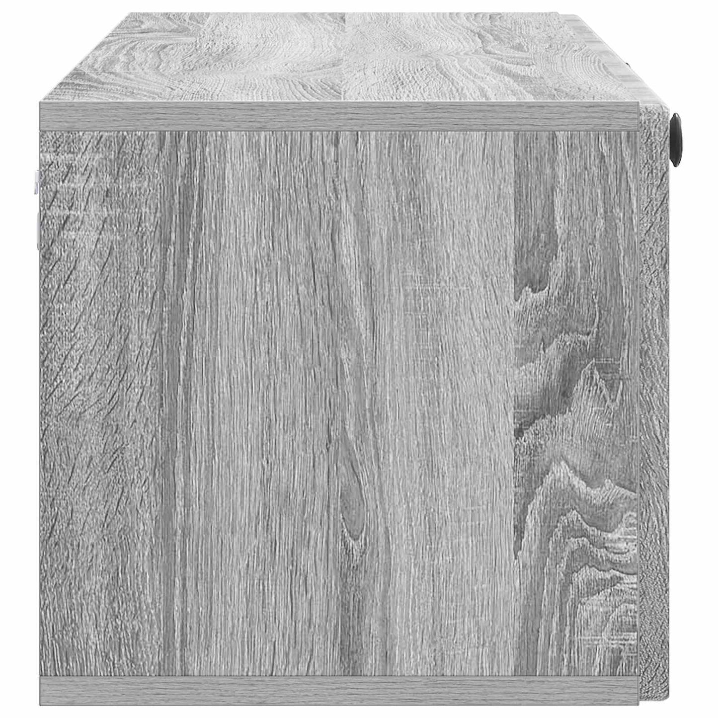 Fali TV szekrény Szürke Sonoma 98 x 31 x 30 cm Szerelt Fa