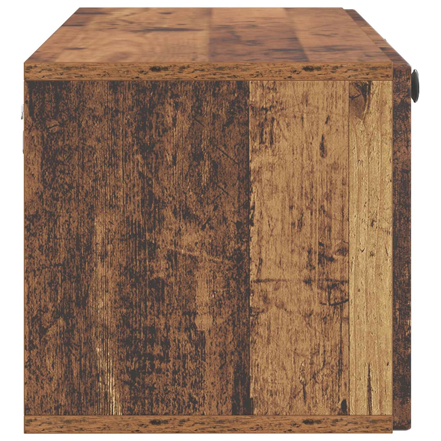 Fali TV szekrény Antik Fa 98 x 31 x 30 cm Szerelt Fa