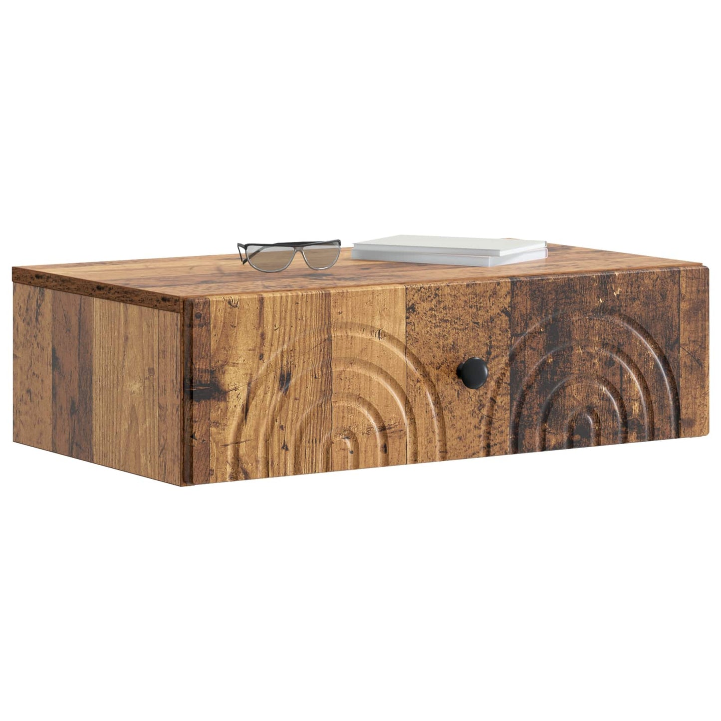 Fali oldaltábla Antik Fa 59 x 34,5 x 17 cm Szerelt Fa