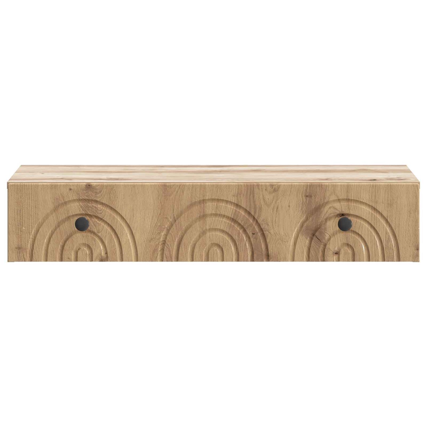 Fali oldaltábla 87,5 x 34,5 x 17 cm Szerelt Fa Kézműves Tölgy
