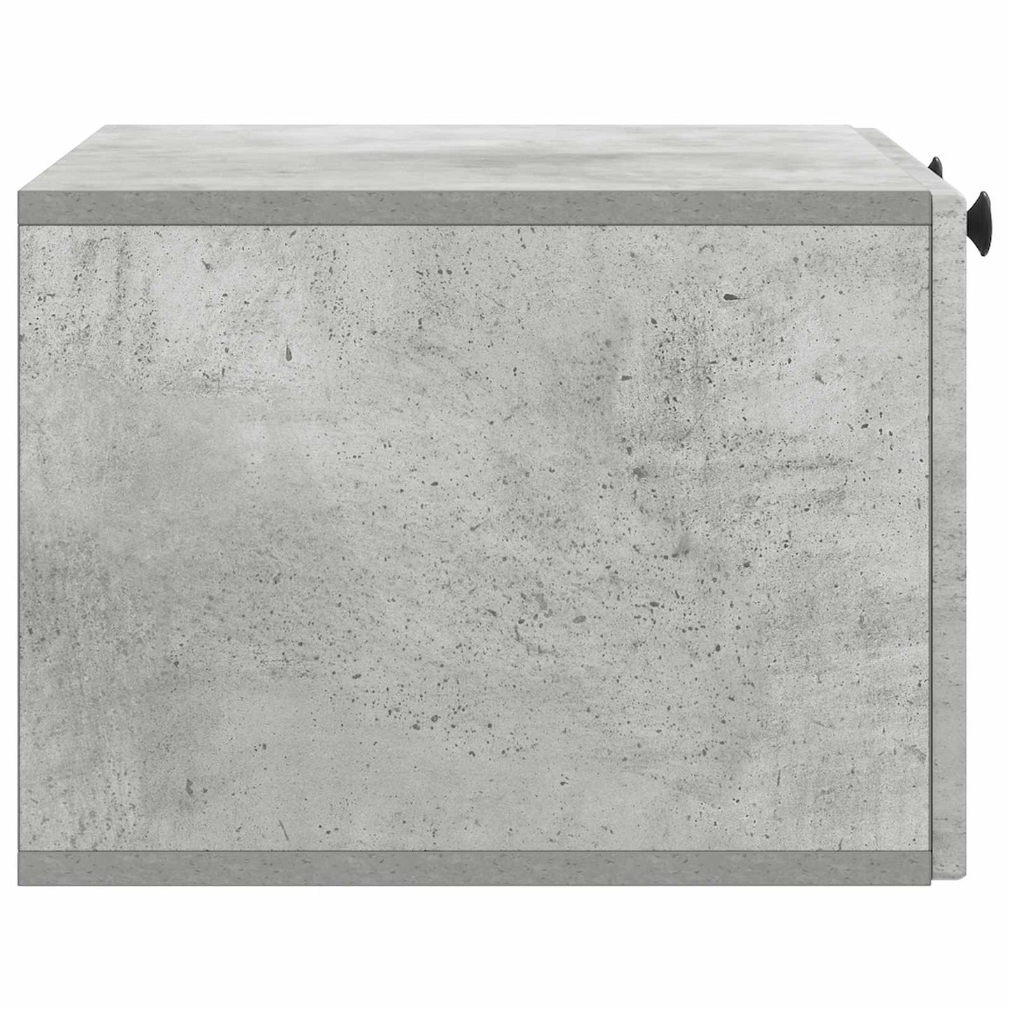 Fali TV szekrény Betonszürke 59,5 x 41 x 30 cm Szerelt Fa
