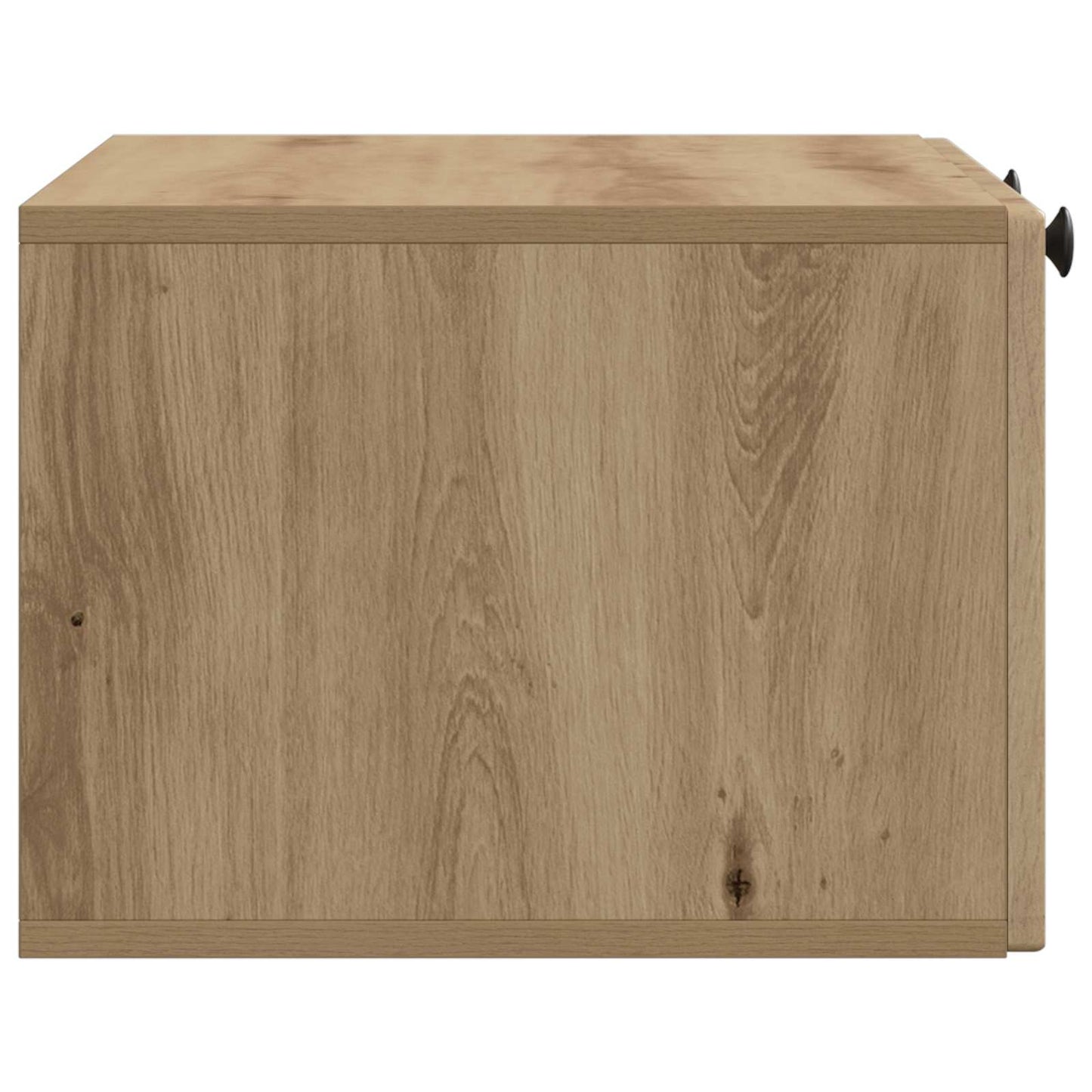 Fali TV szekrény 59,5 x 41 x 30 cm Kézműves Tölgy Szerelt Fa