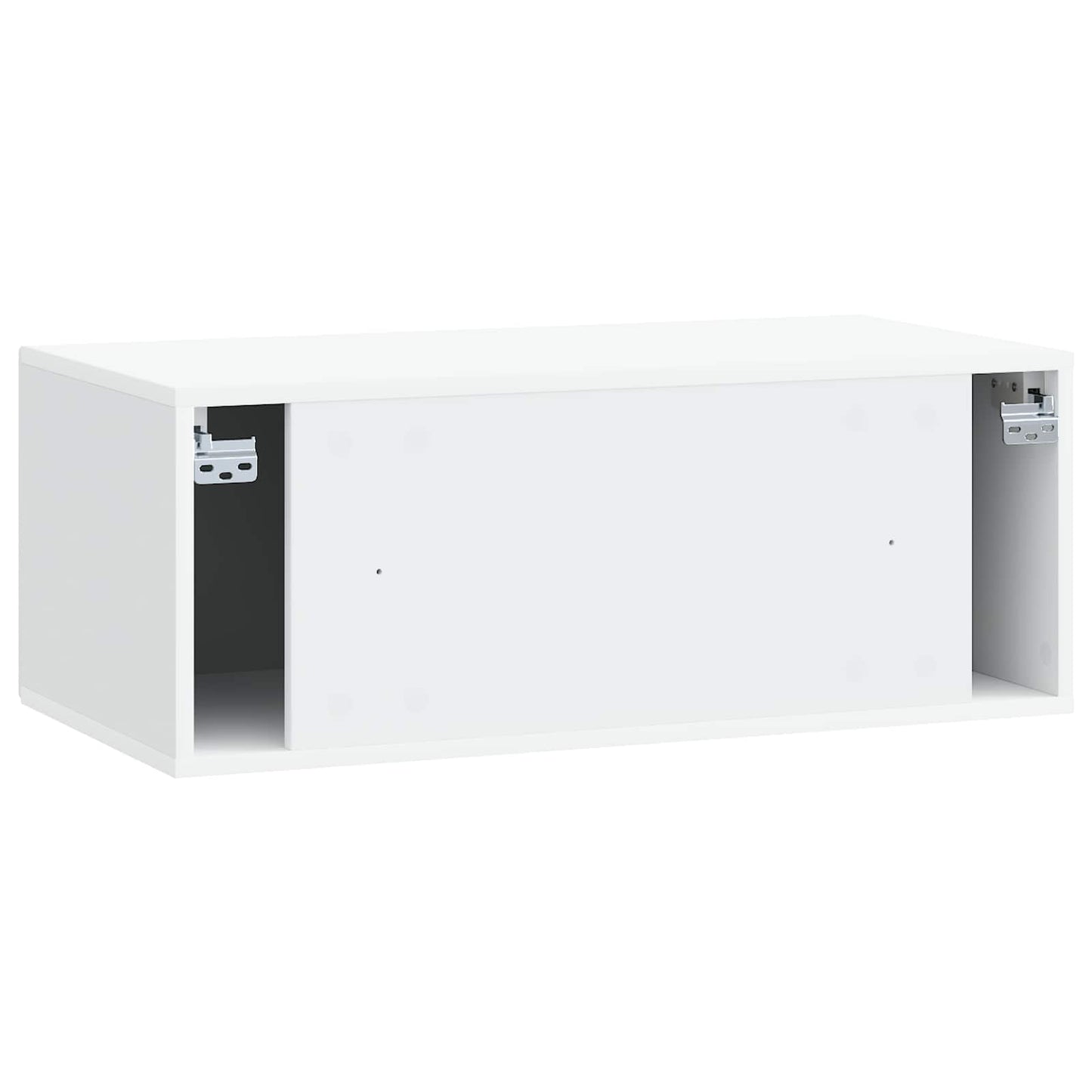 Fali TV szekrény Fehér 78,5 x 41 x 30 cm Szerelt Fa