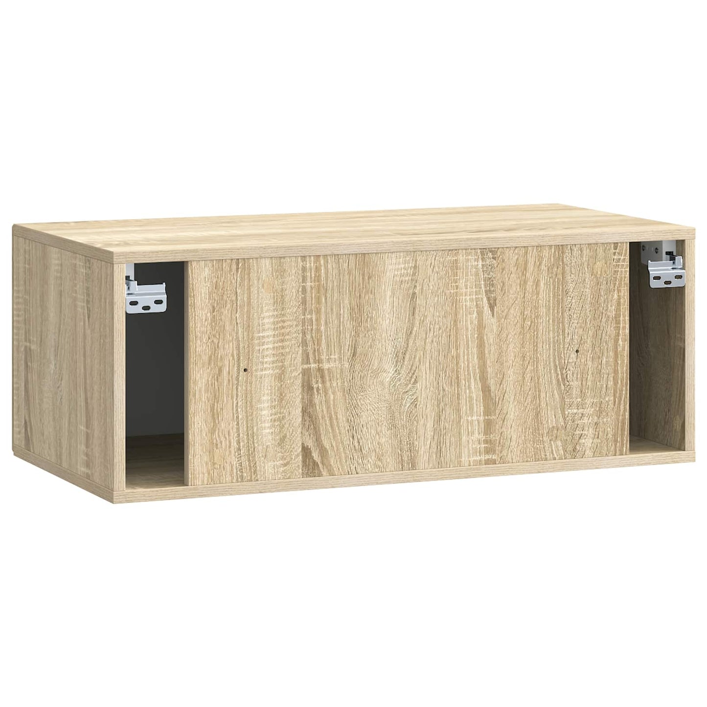 Fali TV szekrény Sonoma Tölgy 78,5 x 41 x 30 cm Szerelt Fa