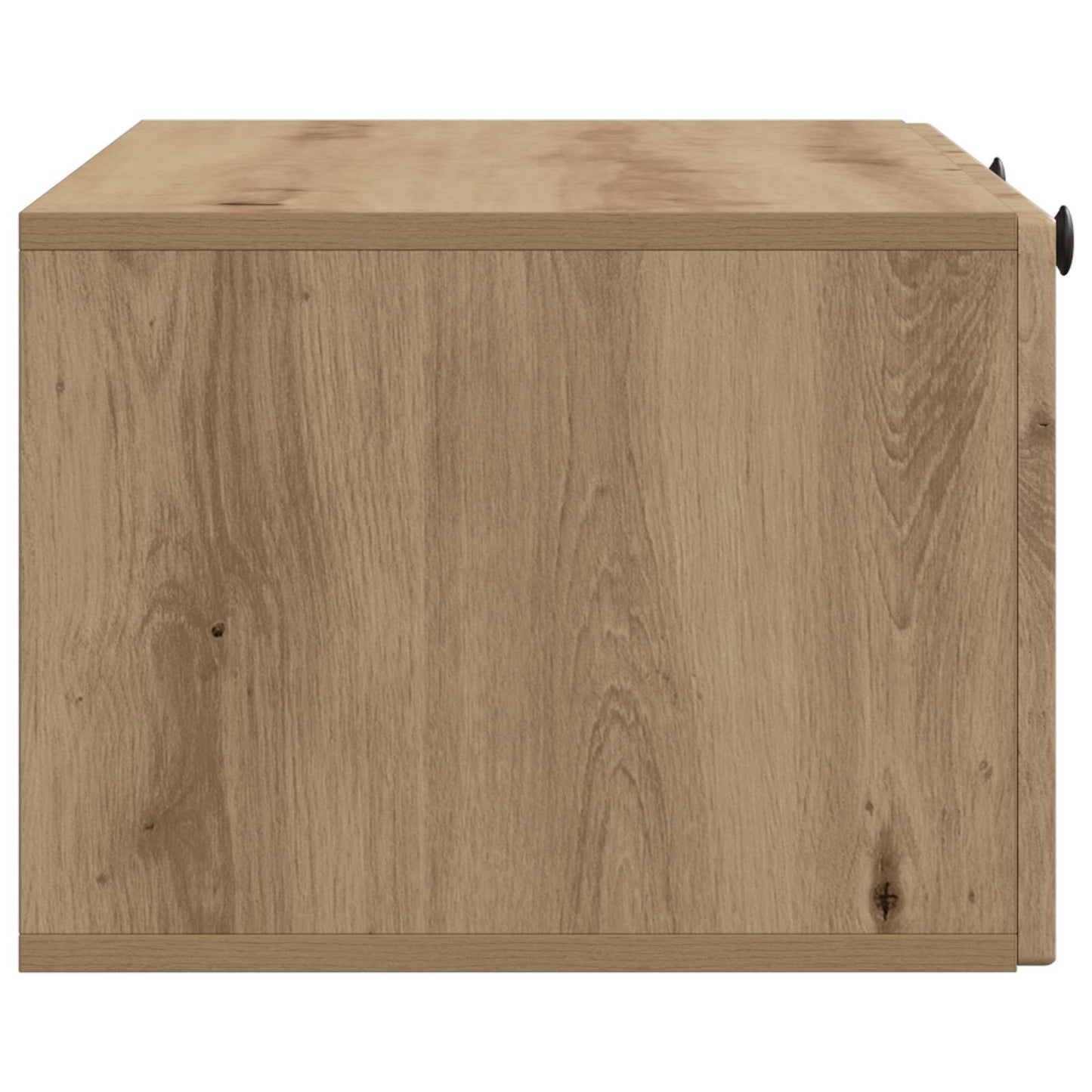 Fali TV szekrény 78,5 x 41 x 30 cm Kézműves Tölgy Szerelt Fa