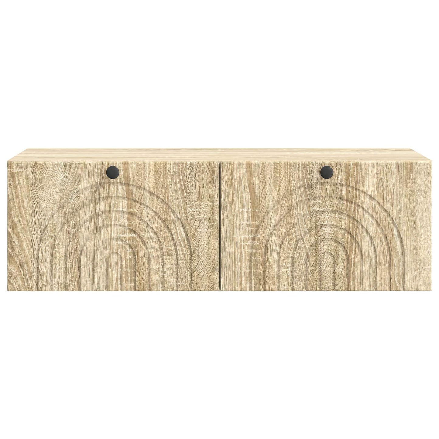 Fali TV szekrény Sonoma Tölgy 98 x 41 x 30 cm Szerelt Fa